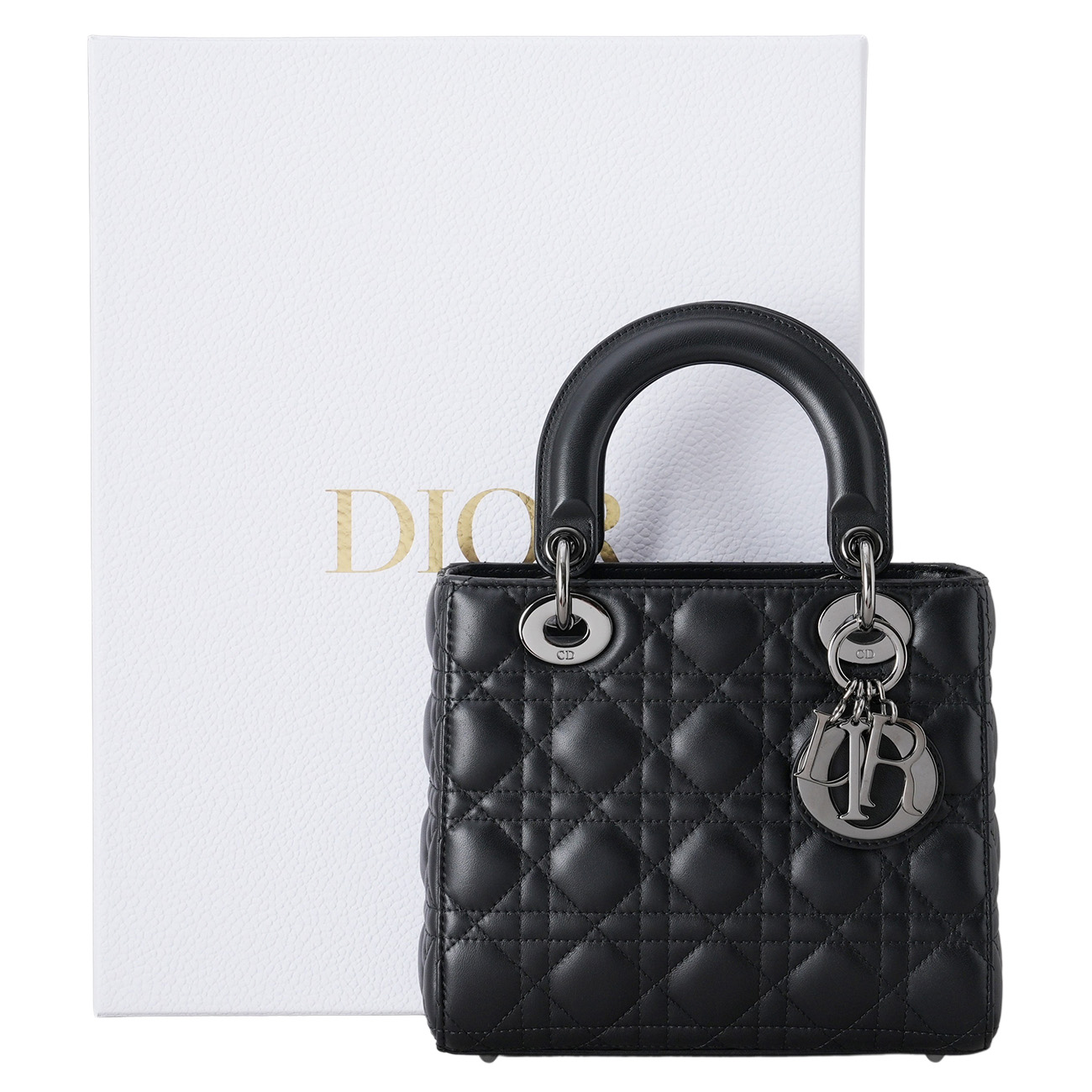 CHRISTIAN DIOR(USED)디올 레이디디올 스몰 MYABC